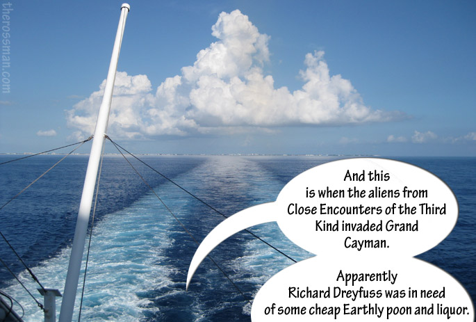 Grand Cayman goes away