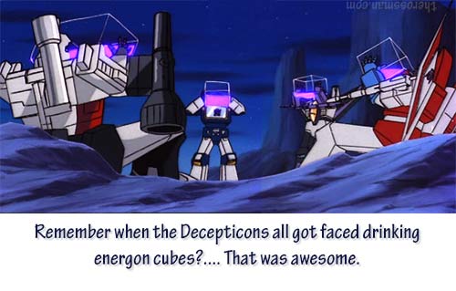 Drunk Decepticons