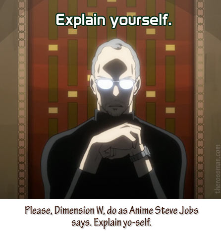 Dimension W - Anime Steve Jobs