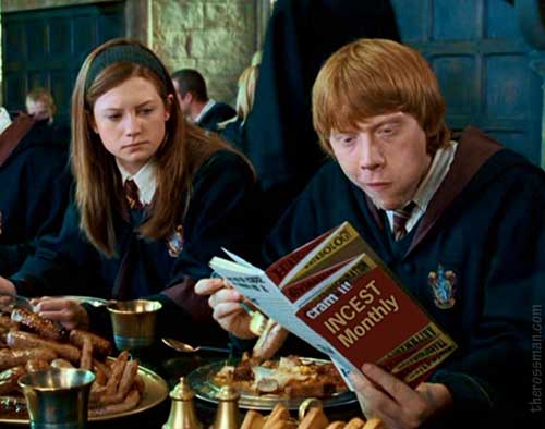 Irregular Harry Potter Magic High Ron Ginny Incest