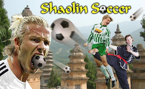Kick the shaolin soccer balls in de NET!!