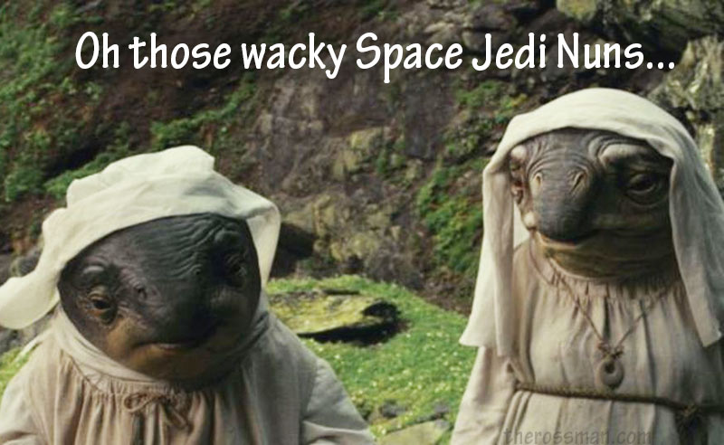 Space Jedi Nuns. Wacky.