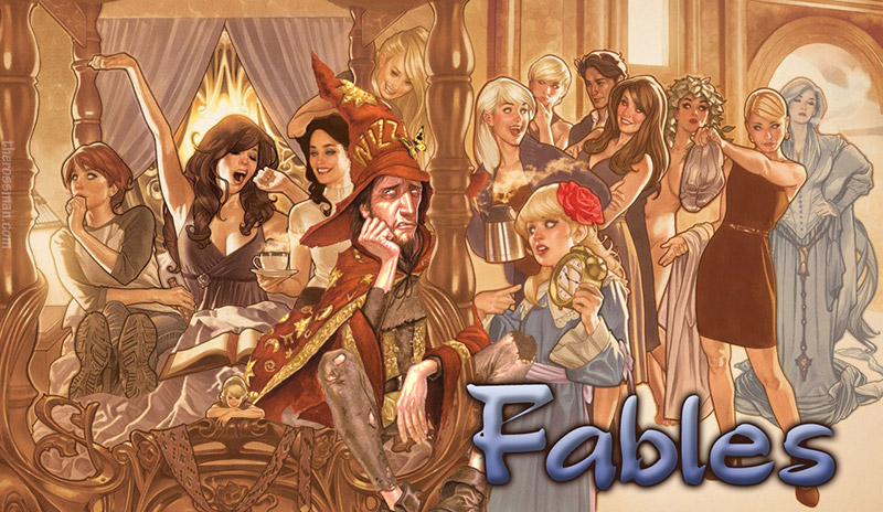 Fables comic plus Rincewind
