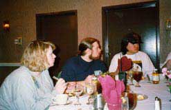 Steve at the breakfast nook.