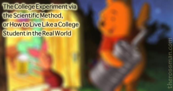 The College Experiment via the Scientific Method