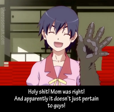 Bakemonogatari 3: monkey hands