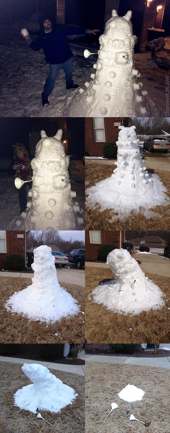 Snow Dalek - Snowlek